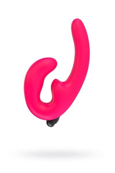 Анатомический страпон Fun Factory SHAREVIBE, силикон, розовый, 22 см_3