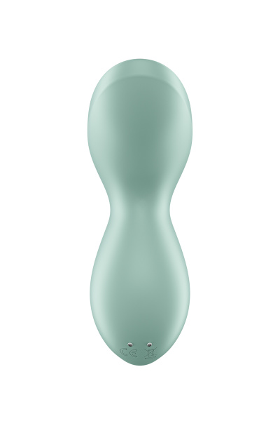 Вибратор с движущимся шариком Satisfyer Exciterrr, силикон, мятный_5