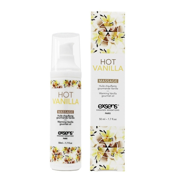 Разогревающие массажное масло Gourmet HOT VANILLA (Ваниль)_1