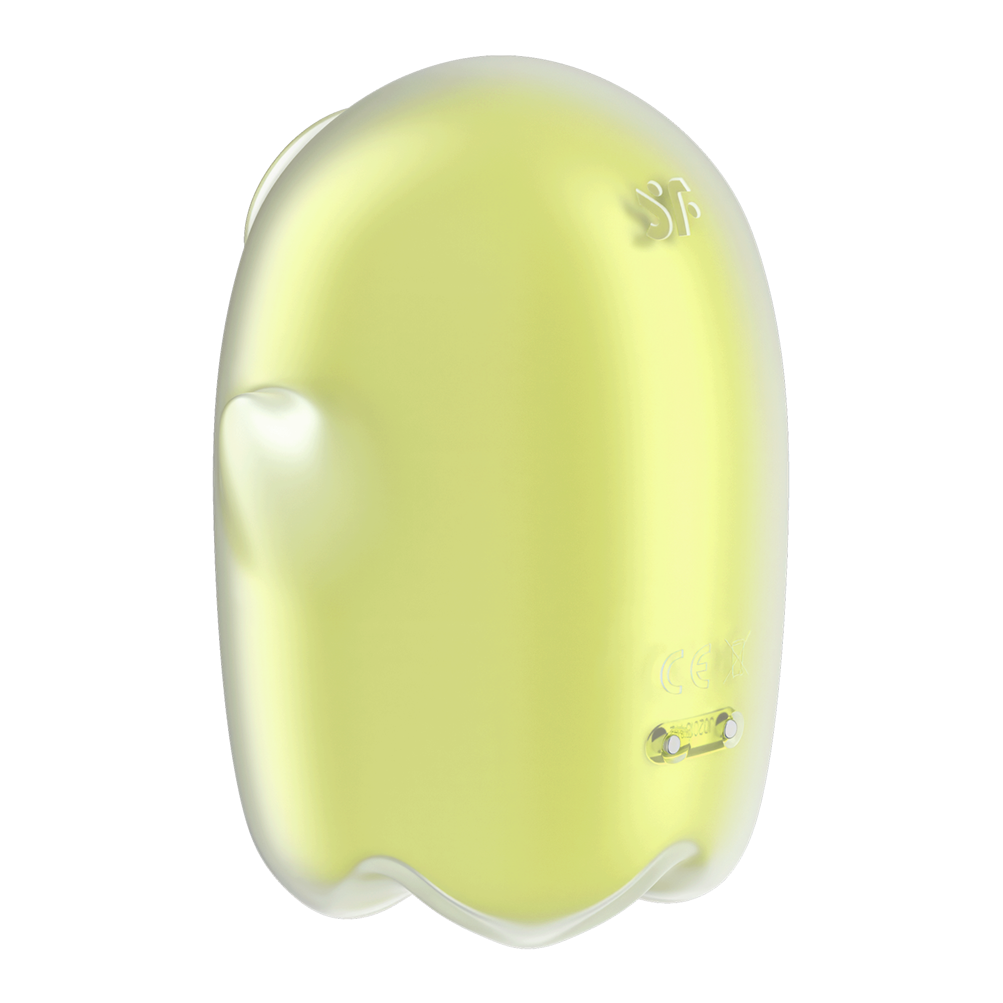 Светящийся вакуумный стимулятор Satisfyer Glowing Ghost, желтый_6