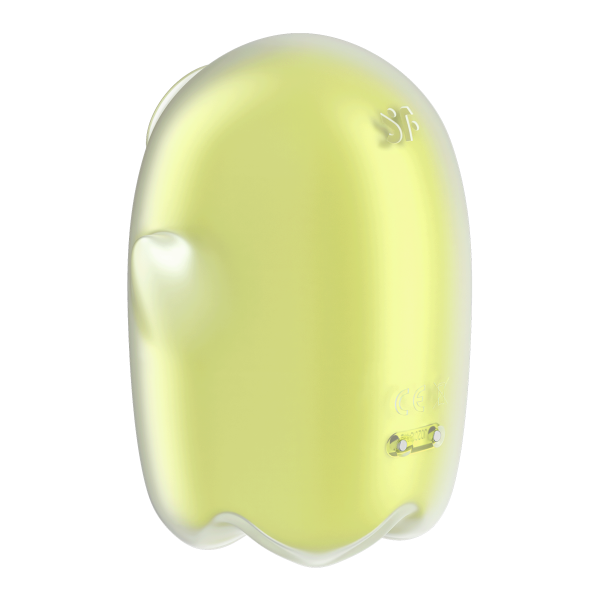 Светящийся вакуумный стимулятор Satisfyer Glowing Ghost, желтый_6