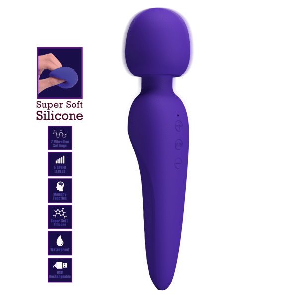 Вибратор Pretty Love Синий BI-014668-3_1