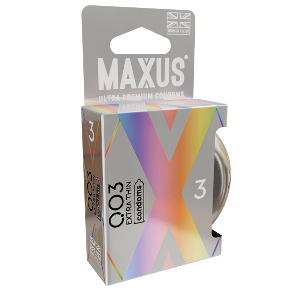 Презервативы MAXUS 003 №3 в железном кейсе, экстремально тонкие, 3 шт_2