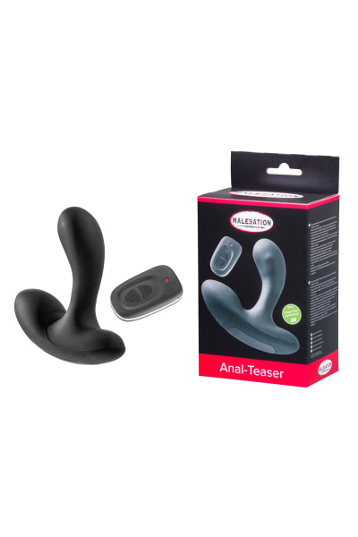 Стимулятор простаты MALESATION Anal-Teaser, силикон, черный_5