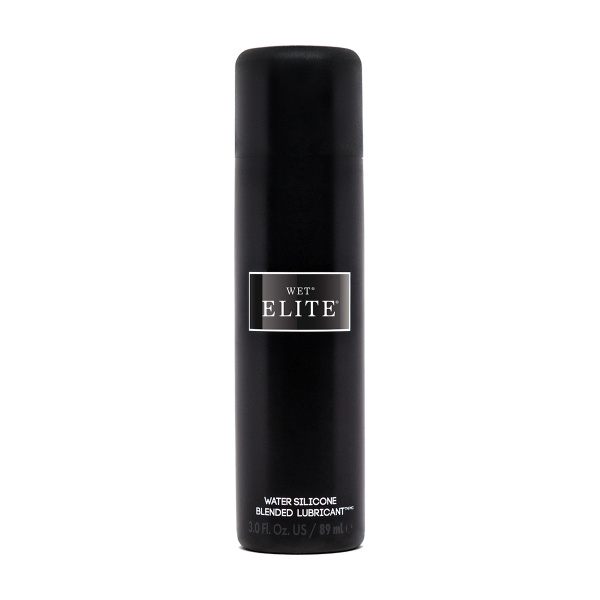 Водно-силиконовый лубрикант WET® Elite™ Black 89 мл_1
