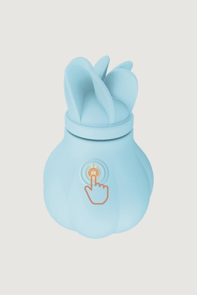 Caress Blue Стимулятор клитора и интимных зон тела с 5 насадками_3