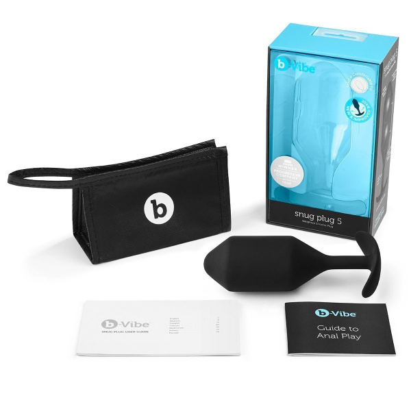 Профессиональная пробка для ношения B-vibe Snug Plug 5_3