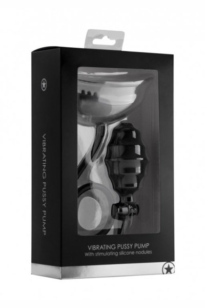 Вакуумная вагинальная помпа Vibrating Pussy Pump_1