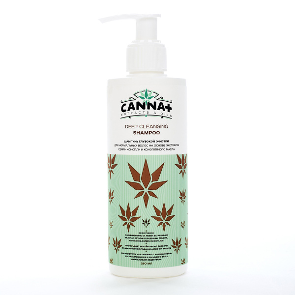 Шампунь глубокой очистки CANNA+ Deep Cleansing Shampoo 250 мл_2
