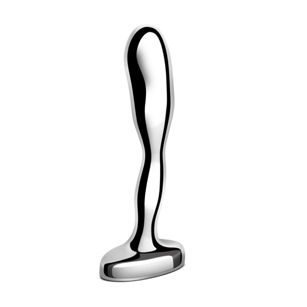 Стальной анальный стимулятор простаты STAINLESS STEEL PROSTATE PLUG_3