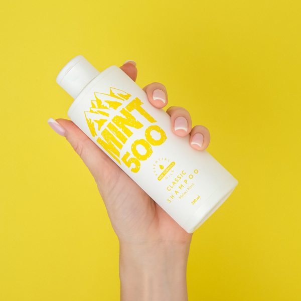 Шампунь восстанавливающий Mint500 Classic Shampoo Melon Mint 250 мл_4