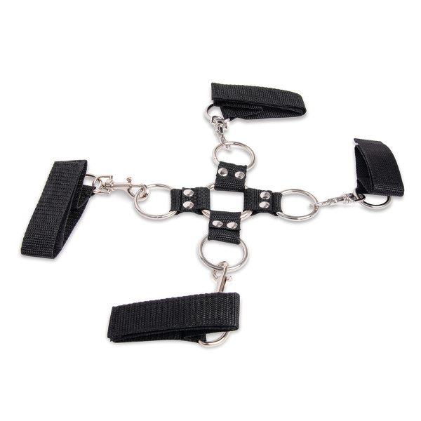 Набор для фиксации из 7 предметов Hogtie & Ball Gag Kit_4