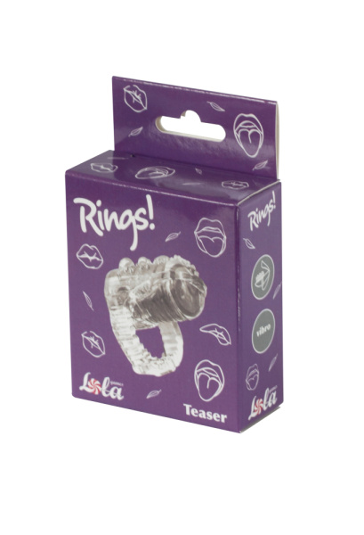 Насадка на язык Rings Teaser transparent_1