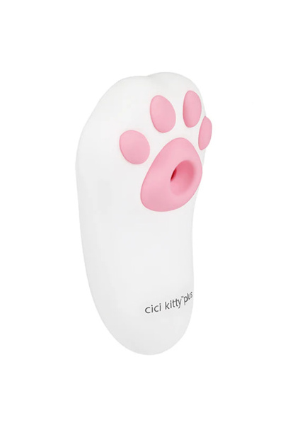 Вибратор с вакуумной стимуляцией OTOUCH Cici Kitty Plus, силикон, белый, 10,3 см_5