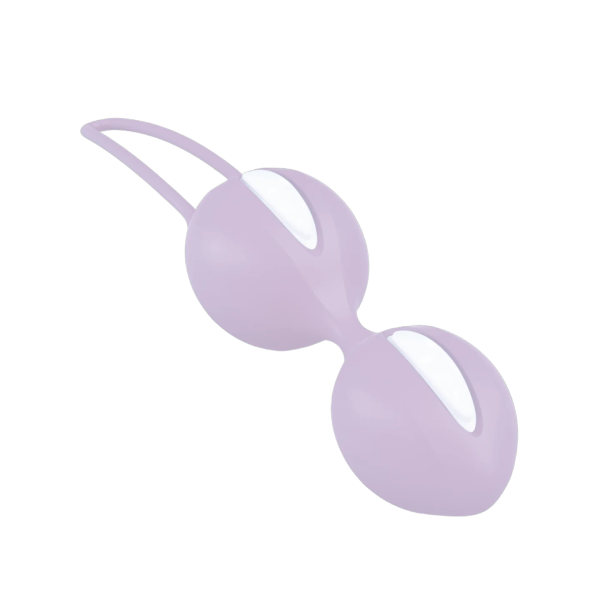 Вагинальные шарики Fun Factory Smartballs Duo, фиолетовые. 34101_3