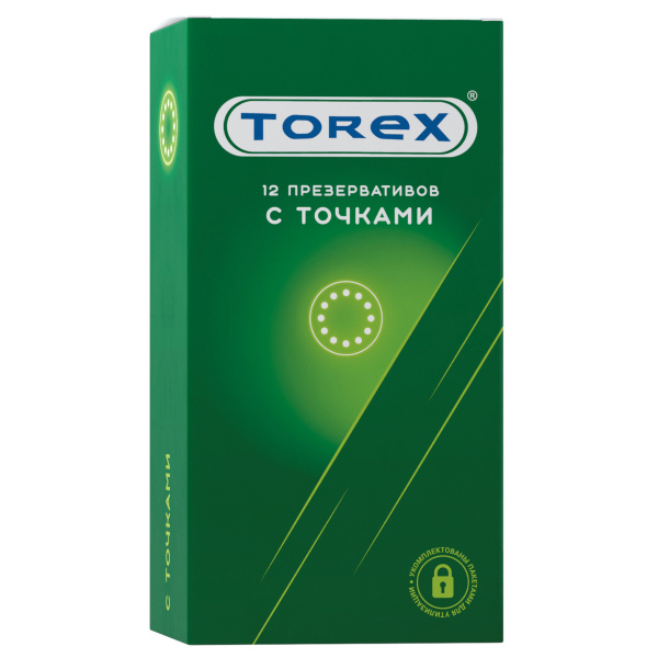 Презервативы со стимулирующими точками Torex, 12 шт_1