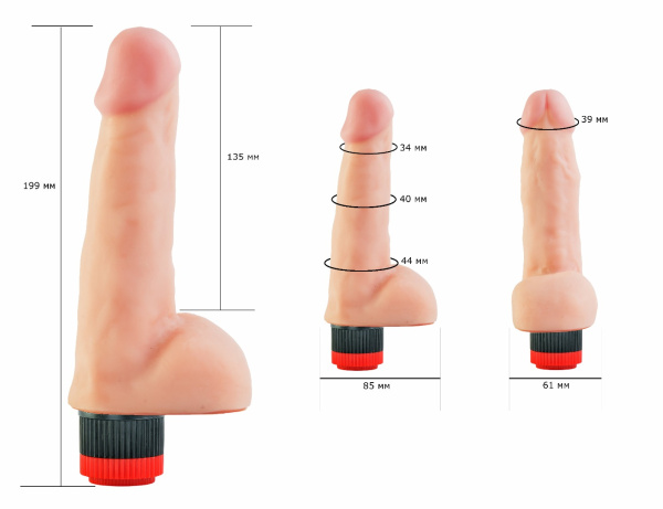 Вибромассажёр COCK NEXT 6,6