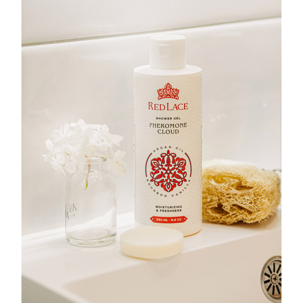 Гель для душа с феромонами Red Lace Pheromone Cloud Бурбонская Ваниль & Аргановое Масло 250 мл_3