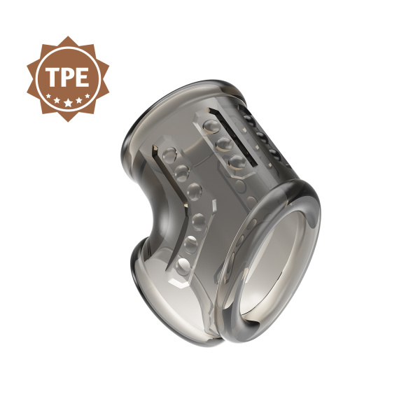 Прозрачная насадка на пенис BI-026266_4