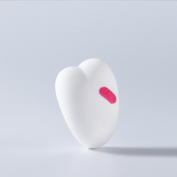 Бесконтактный клиторальный стимулятор Sauce Sweeeheart белый_1