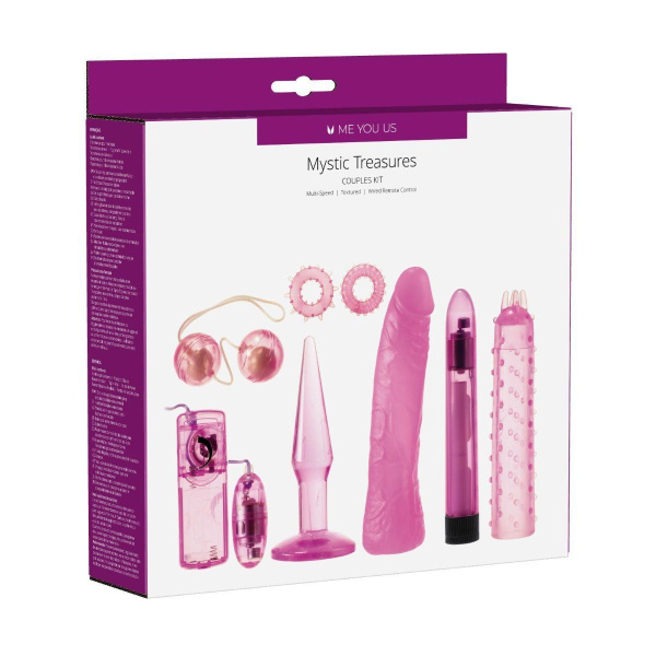 Набор вибомассажер для пар Me You Us Mystic Treasures Couples Kit_1