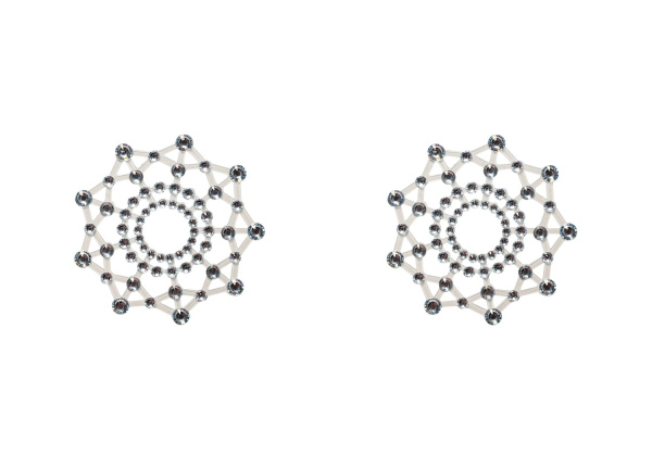 Наклейки на Грудь Burlesque Rowland White_1