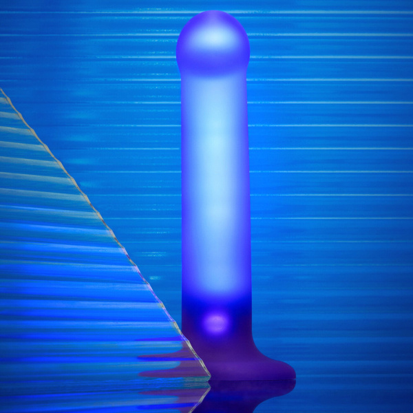 6017843-IMAGE 4 - Glow-led-dildo-size-M-strap-on-me