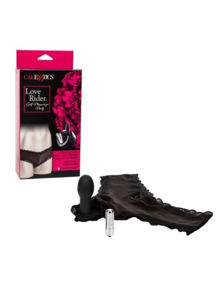 Перезарежаемые стимулирующие трусики с компактным вибромассажером Self Pleasurizer_1