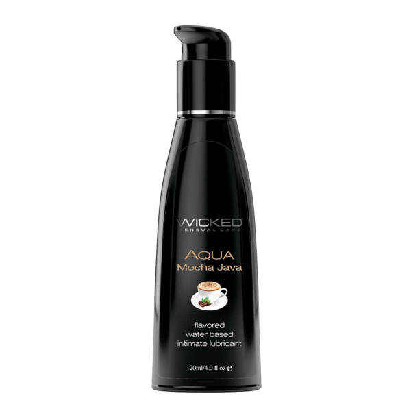 Лубрикант со вкусом кофе мокка WICKED AQUA Mocha Java 120 мл_1