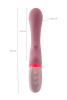 Вибратор Flovetta ROSE, силикон, розовый, 19 см_7