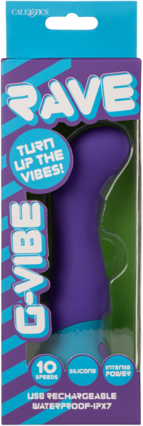 Яркий вибратор для стимуляции зоны G Rave G-Vibe_5