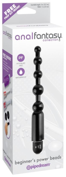 Анальный вибростимулятор елочка Beginner's Power Beads_1