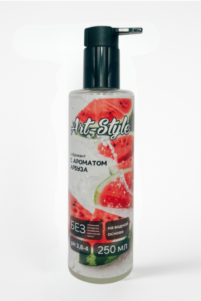 Лубрикант на Водной Основе Art-Style с ароматом Арбуз 040013ars_1