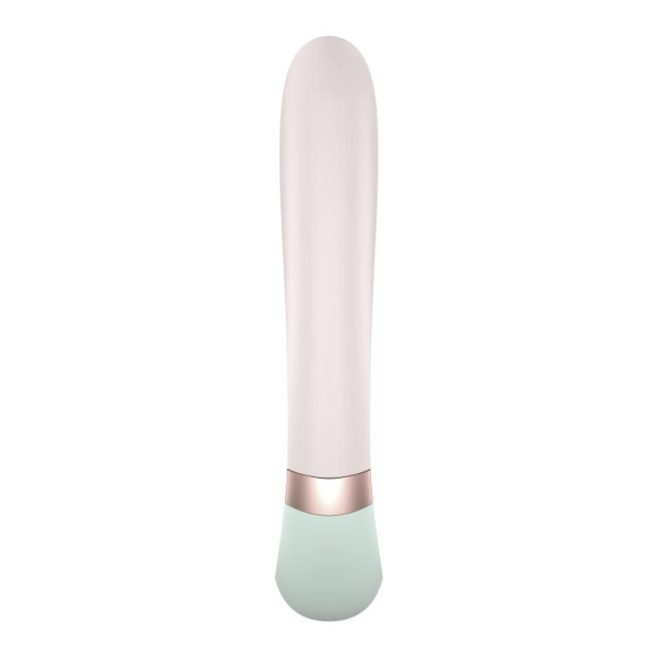 Вибратор-кролик Satisfyer Heat Wave с функцией нагрева, мятный_5