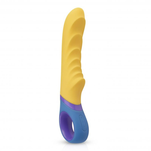 Перезаряжаемый вибромассажер для точки G Tone- G-Spot Vibrator желтый_1
