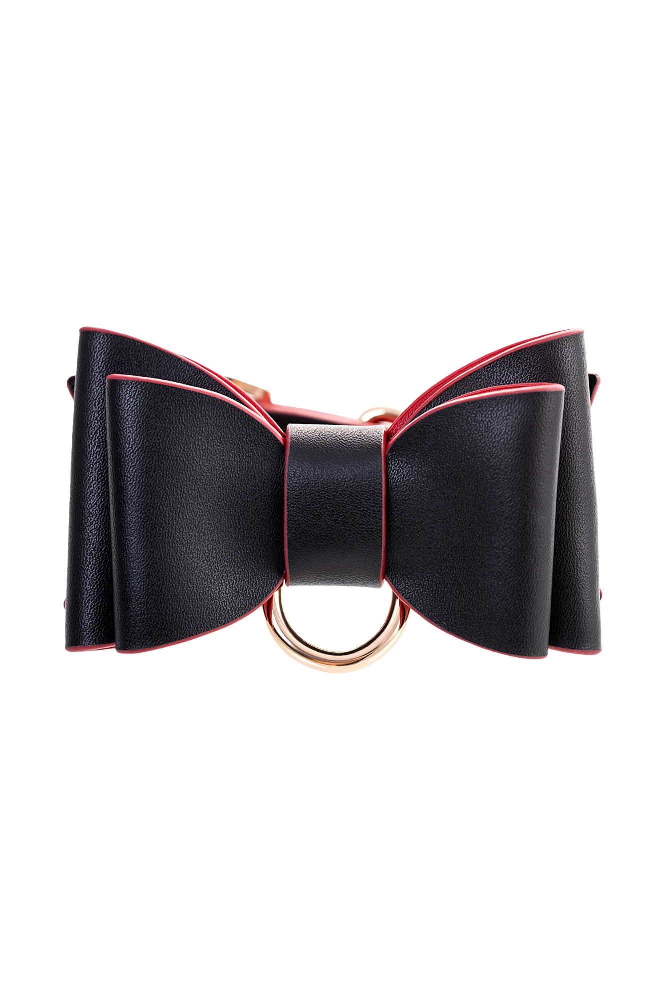 Бондажный набор Toyfa Theatre Bow-tie, PU-кожа, черный_10