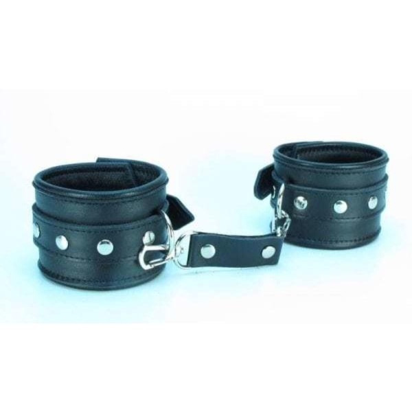 Наручники из гладкой кожи 63003ars_1