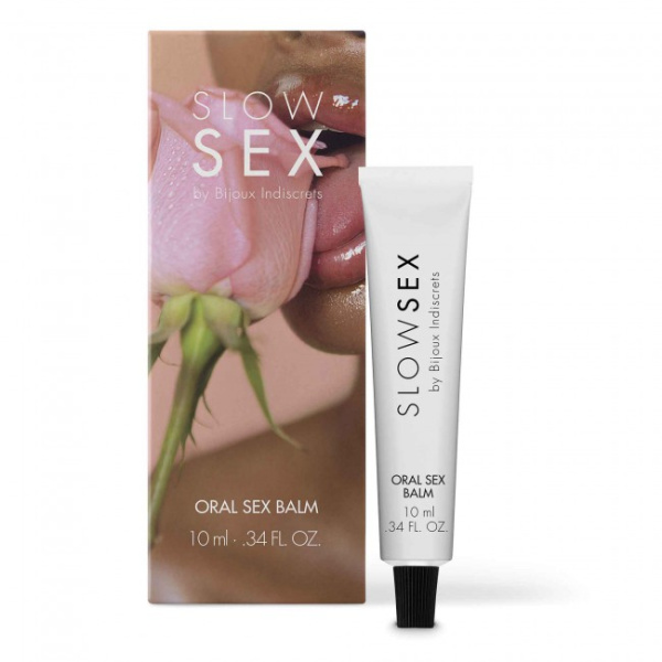 Бальзам для орального секса Bijoux Indiscrets Oral Sex Balm - SLOW SEX, 10 мл_1