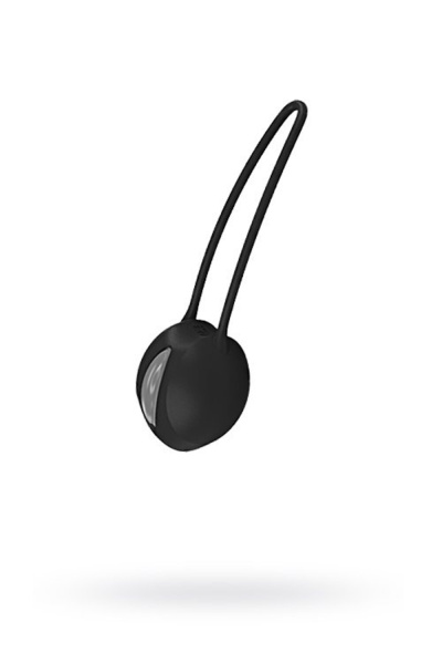 Шарики вагинальные Fun Factory SMARTBALL UNO, силикон, чёрные, 11 см_4