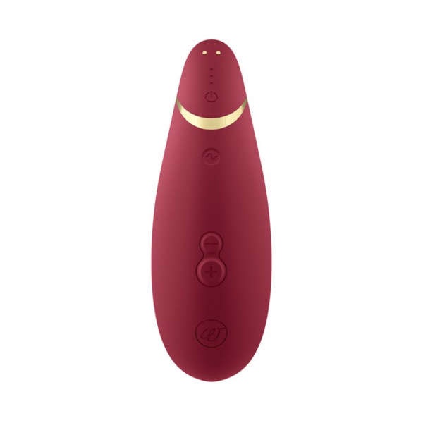 Бесконтактный клиторальный стимулятор Womanizer Premium 2 бордовый_1