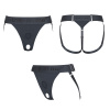 Трусики для страпона Strap-on-me HARNAIS LINGERIE UNIQUE, One Size, серые_2