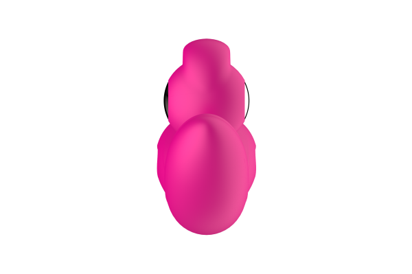 Силиконовый вибратор-кролик с функцией вращения SW3052-hot-pink_5