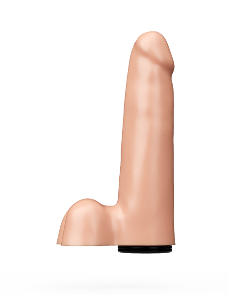 Насадка для страпона в ламинате harness, l 156 мм d 39 мм цвет телесный арт. 202000_1