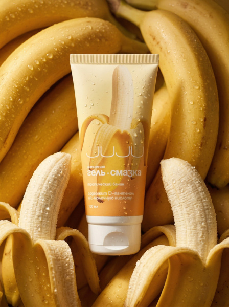Медицинский Вагинальный Лубрикант JUJU Тропический Банан 100ml 1356JU_1