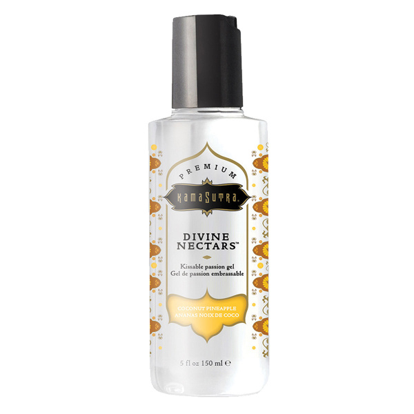 Гель-лубрикант для тела со вкусом и запахом Divine Nectare Body Glide Coconut Pineapple 150 мл_1