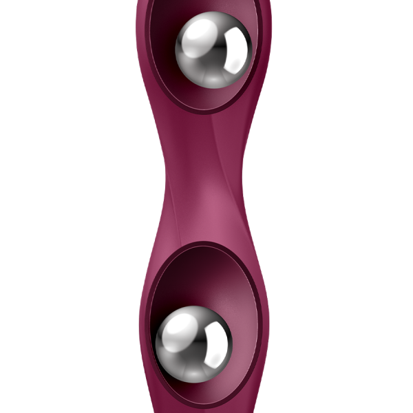 Фаллоимитатор Satisfyer Double Ball-R, красный_2
