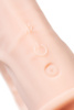 Вибратор для двойного проникновения RealStick Silicone Jason M, сайлекспан, телесный, 18,5 см_15