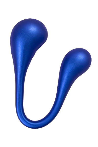 Многофункциональный вибратор L`Eroina APP INEFY  с пультом и APP, силикон, синий, 26.5 см_5