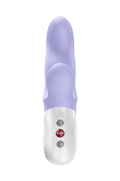 Вибратор с клиторальным стимулятором Fun Factory MiSS BI, силикон, сиреневый, 17 см_3