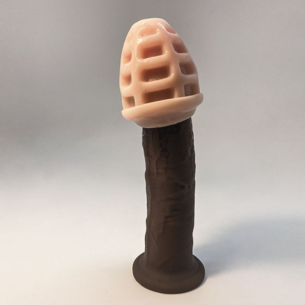 Мини-мастурбатор вагина телесного цвета Vaginal Mini Masturbator_5